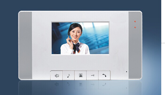 網(wǎng)線(xiàn)對講4.3寸分機